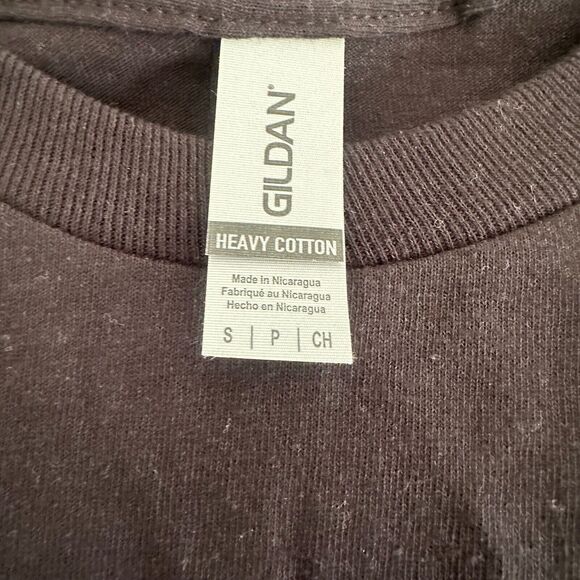 Hocus Pocus I Need Coffee Graphic T-Shirt Men Size Small Black 100% Heavy Cotton - Picture 4 of 4